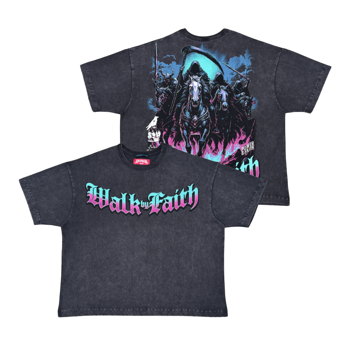 Walk by Faith Graphic Tee by Chosen, view 12