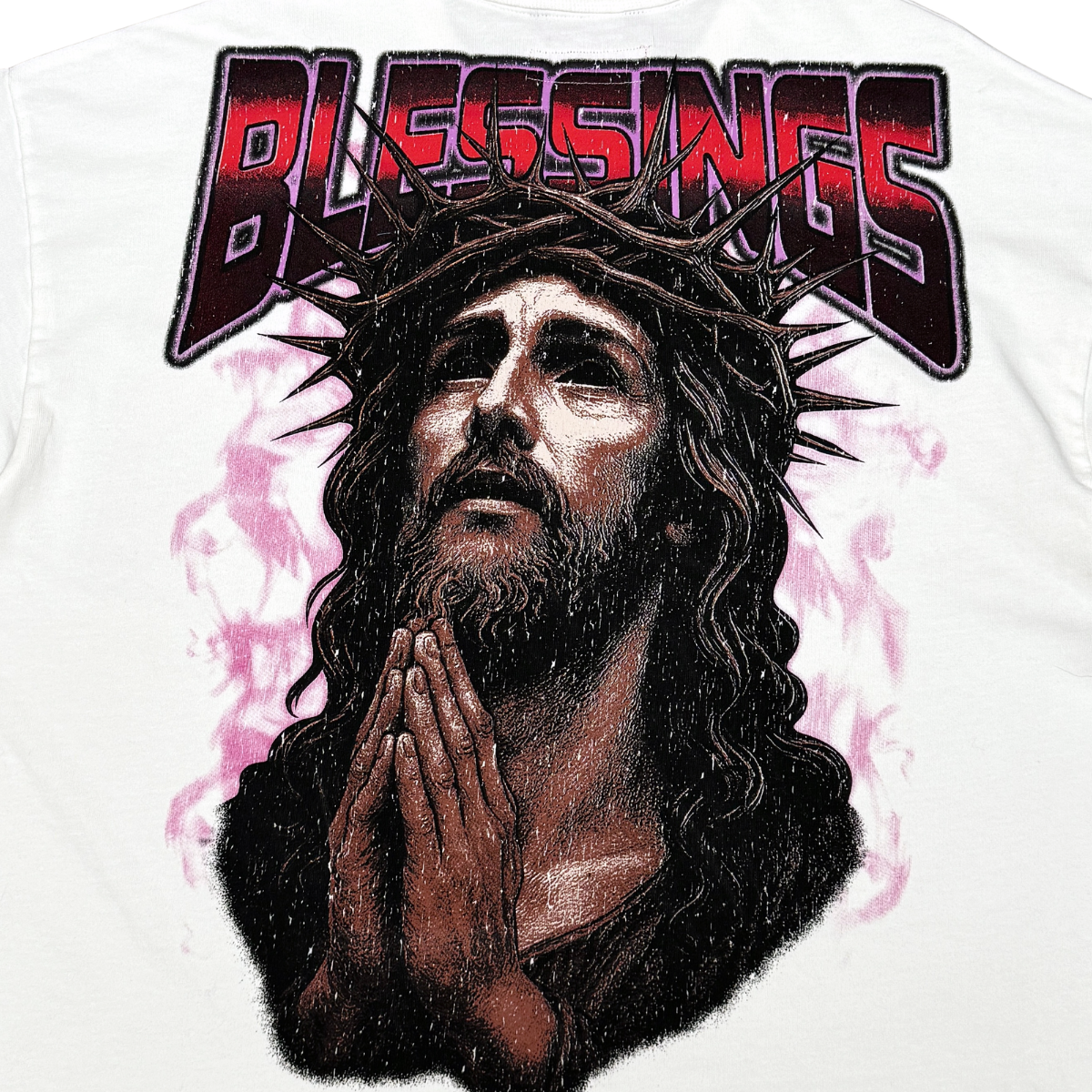 Blessings Praying Hands Tee by VIERICHEPARIS, view 11