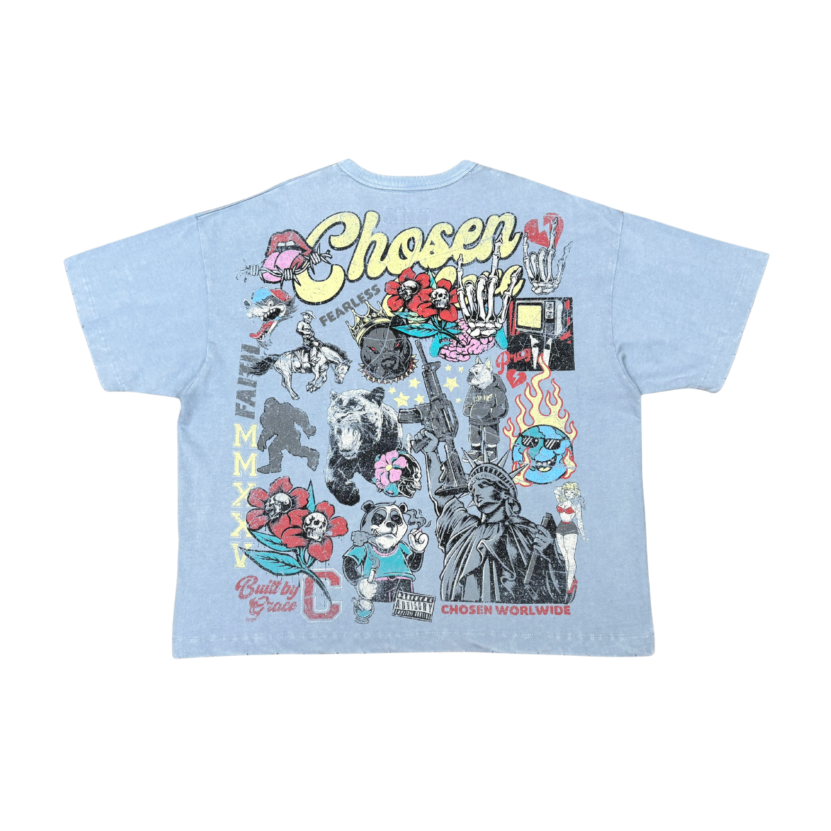 Chosen Floral Skeleton Tee by Chosen, view 10