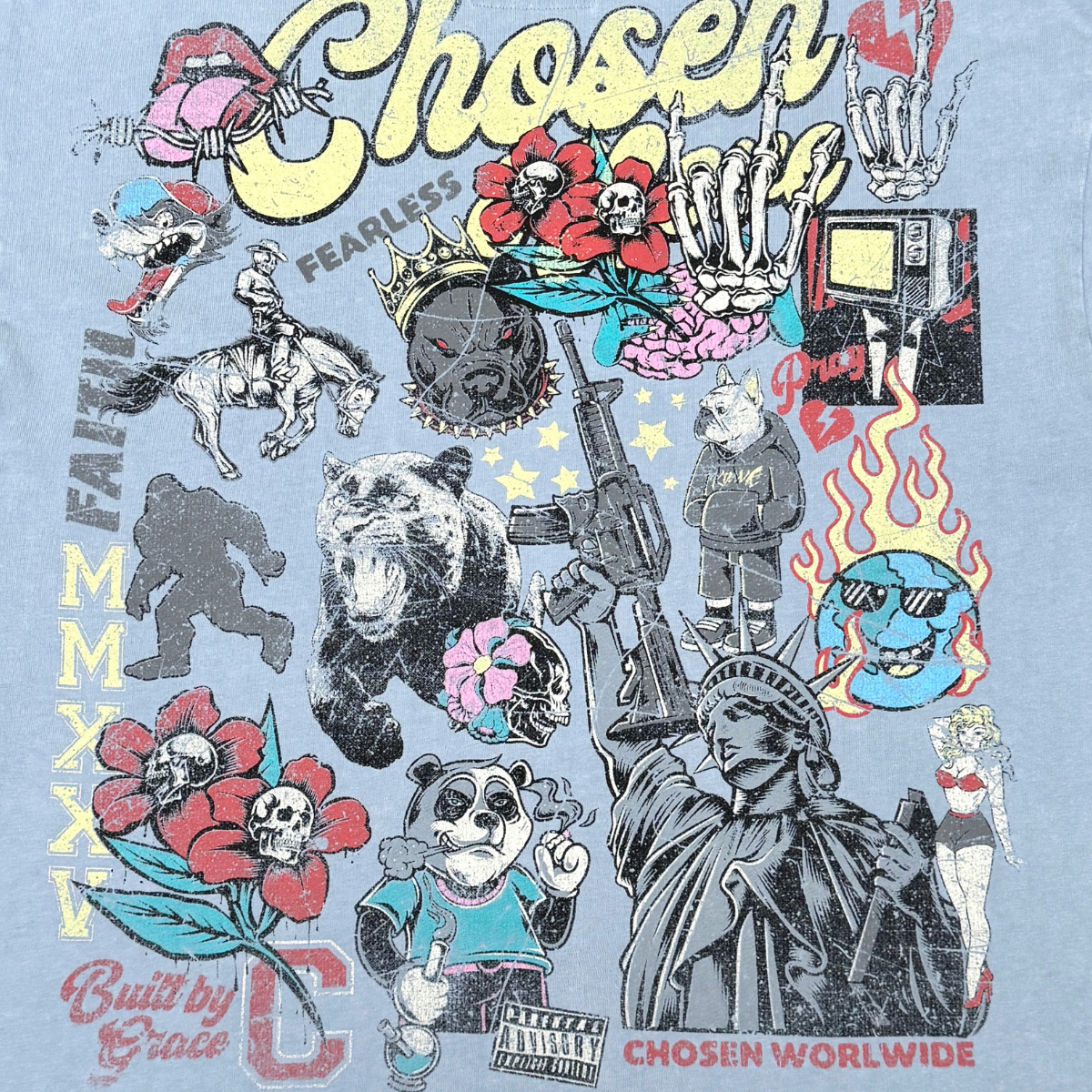 Chosen Floral Skeleton Tee by Chosen, view 11