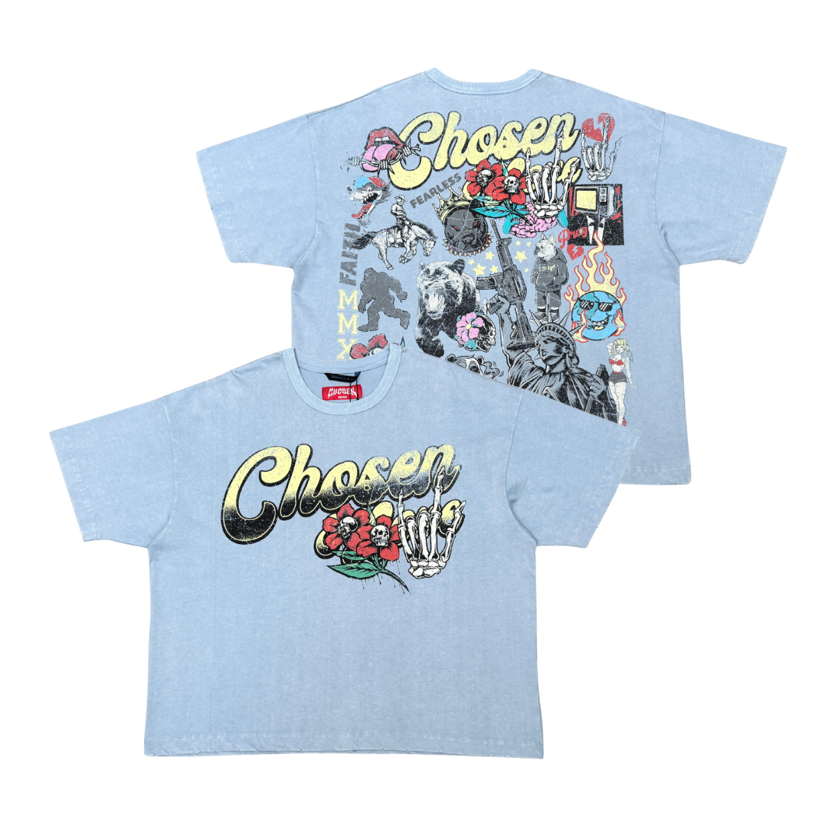 Chosen Floral Skeleton Tee by Chosen, view 12