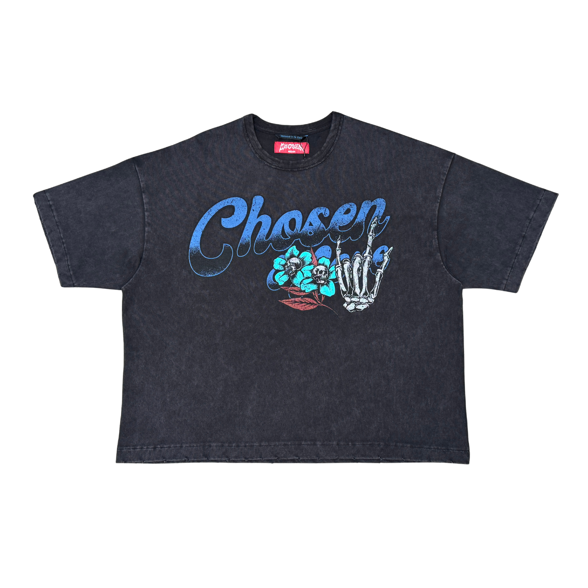 Chosen Floral Skeleton Tee by Chosen, view 3