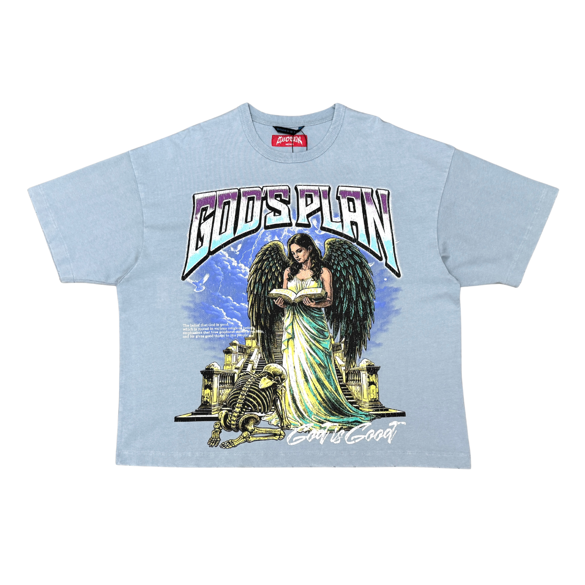 God's Plan Angel Tee by Chosen, view 8