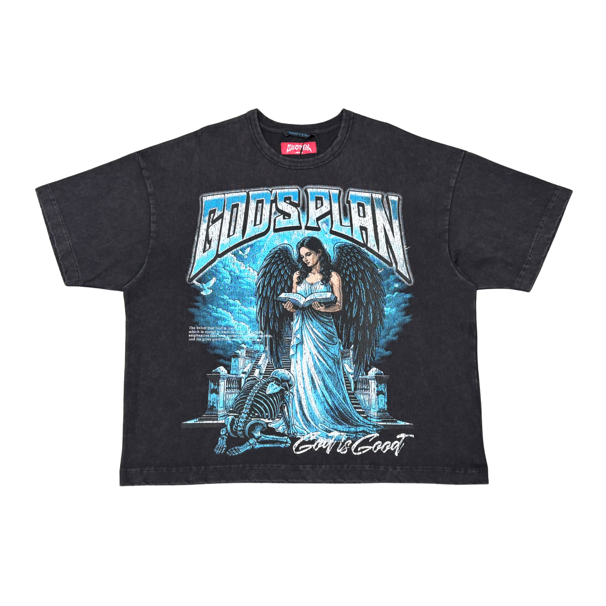 God's Plan Angel Tee by Chosen, view 3