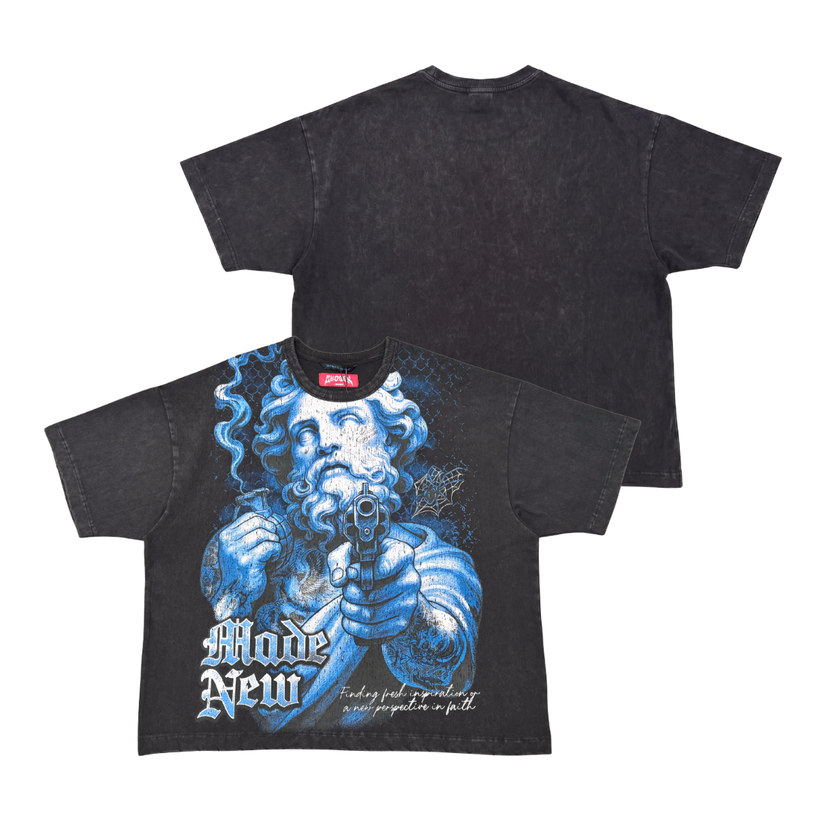 Made New Statue Graphic Tee by VIERICHEPARIS, view 6