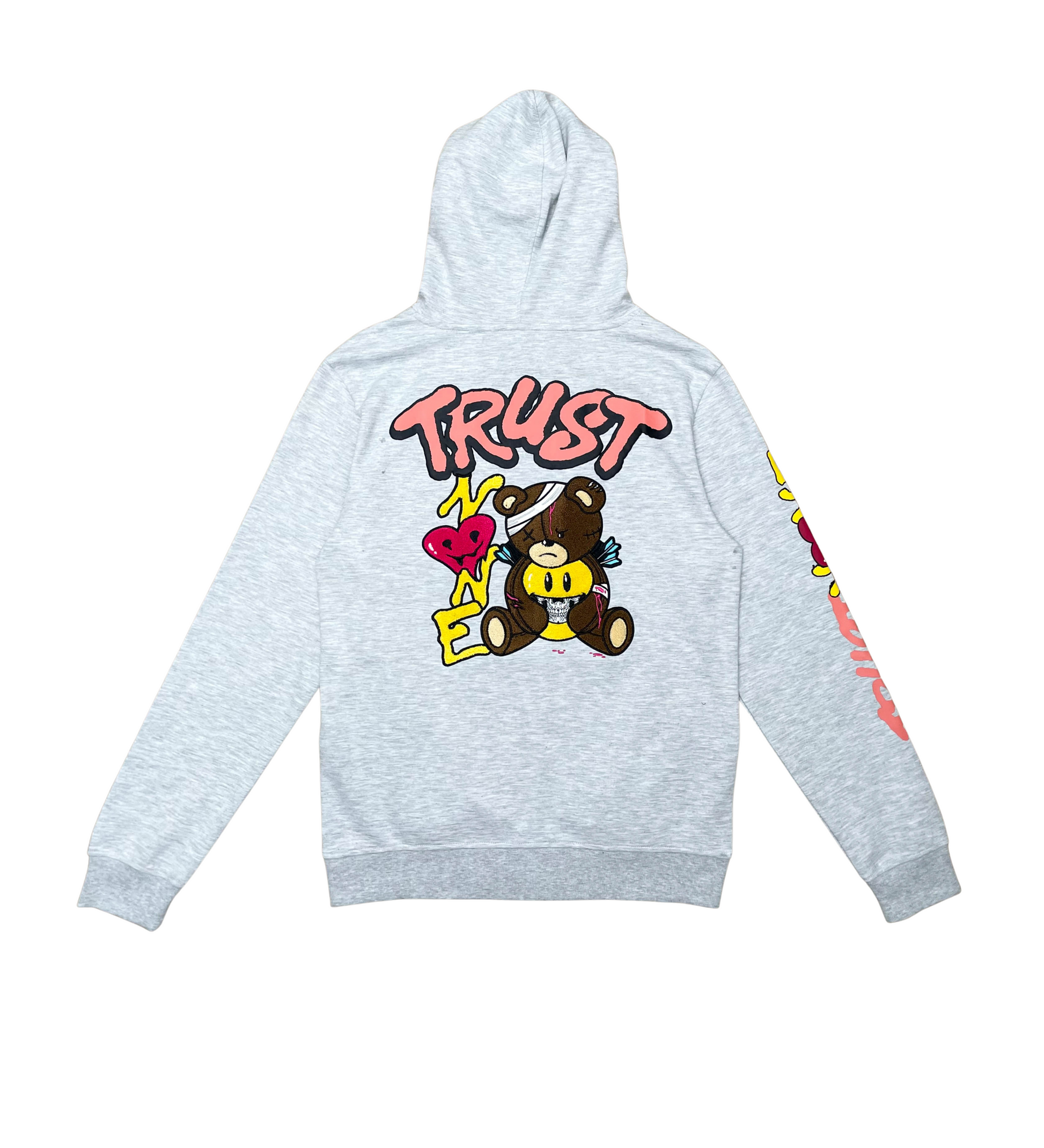 Trust No One Jogger Set - Civilized | Light Heather Grey_19