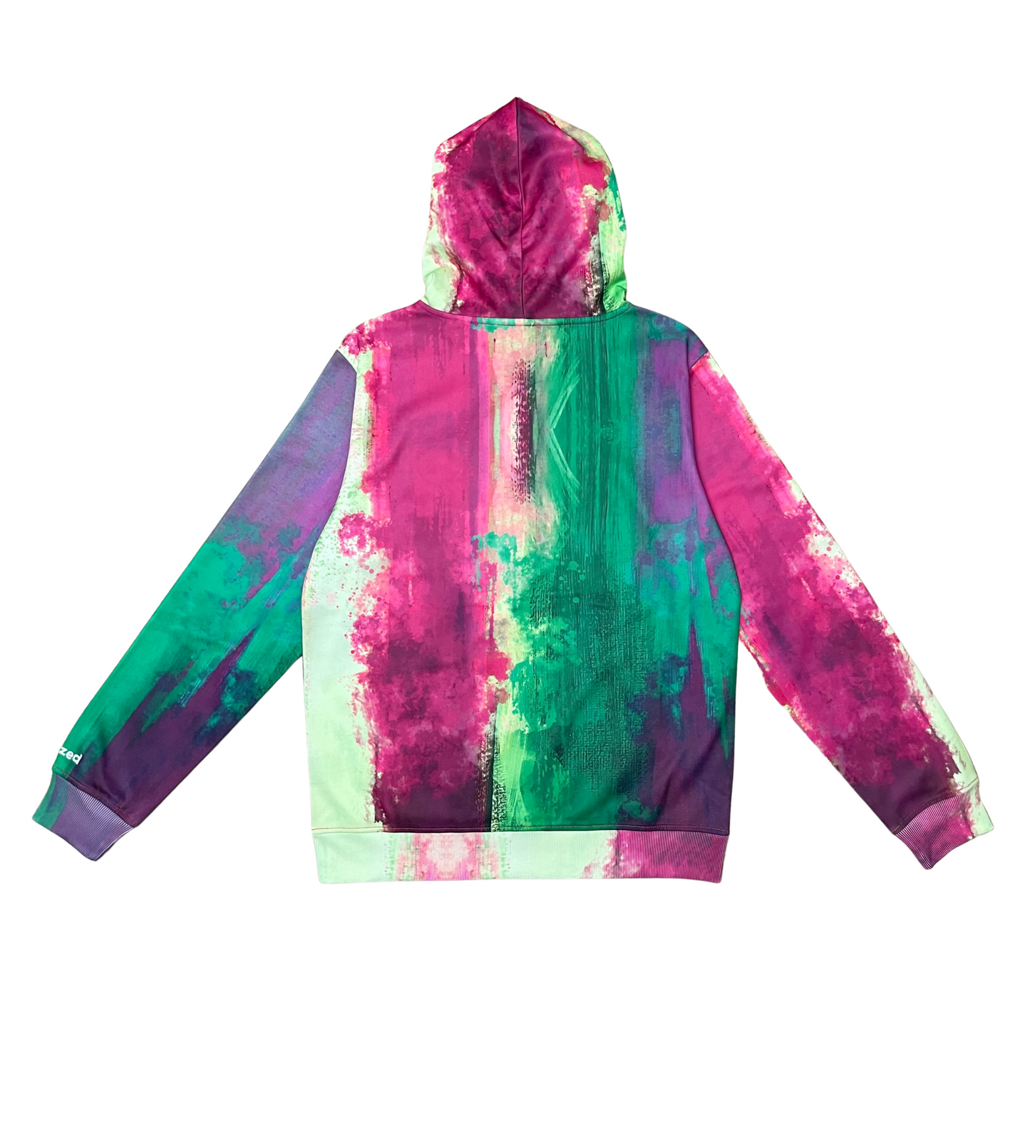 Raised By Bears Poly Tie Dye Jogger Set - Fuschia | Civilized _10