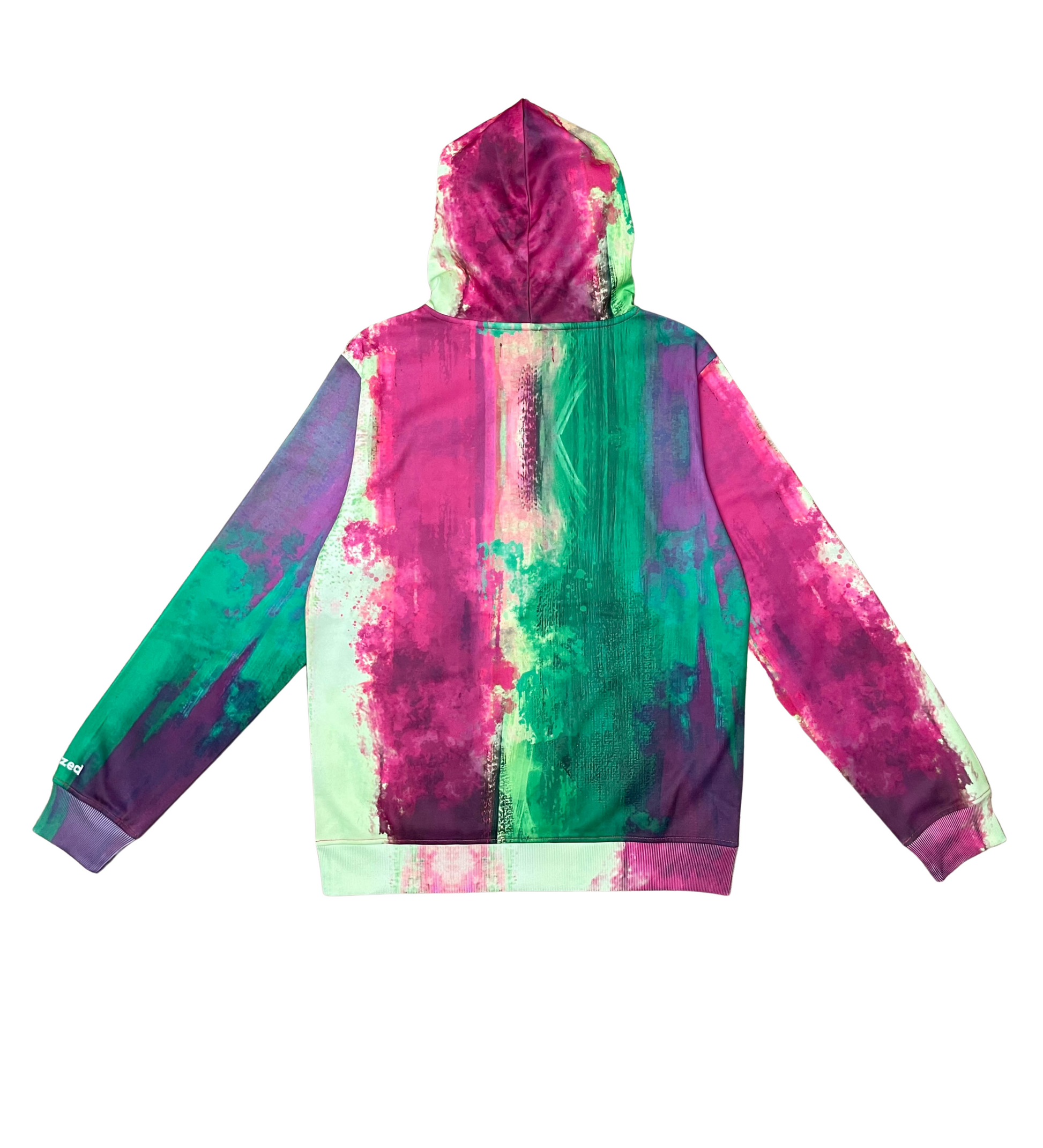 Raised By Bears Poly Tie Dye Jogger Set - Fuschia | Civilized _10