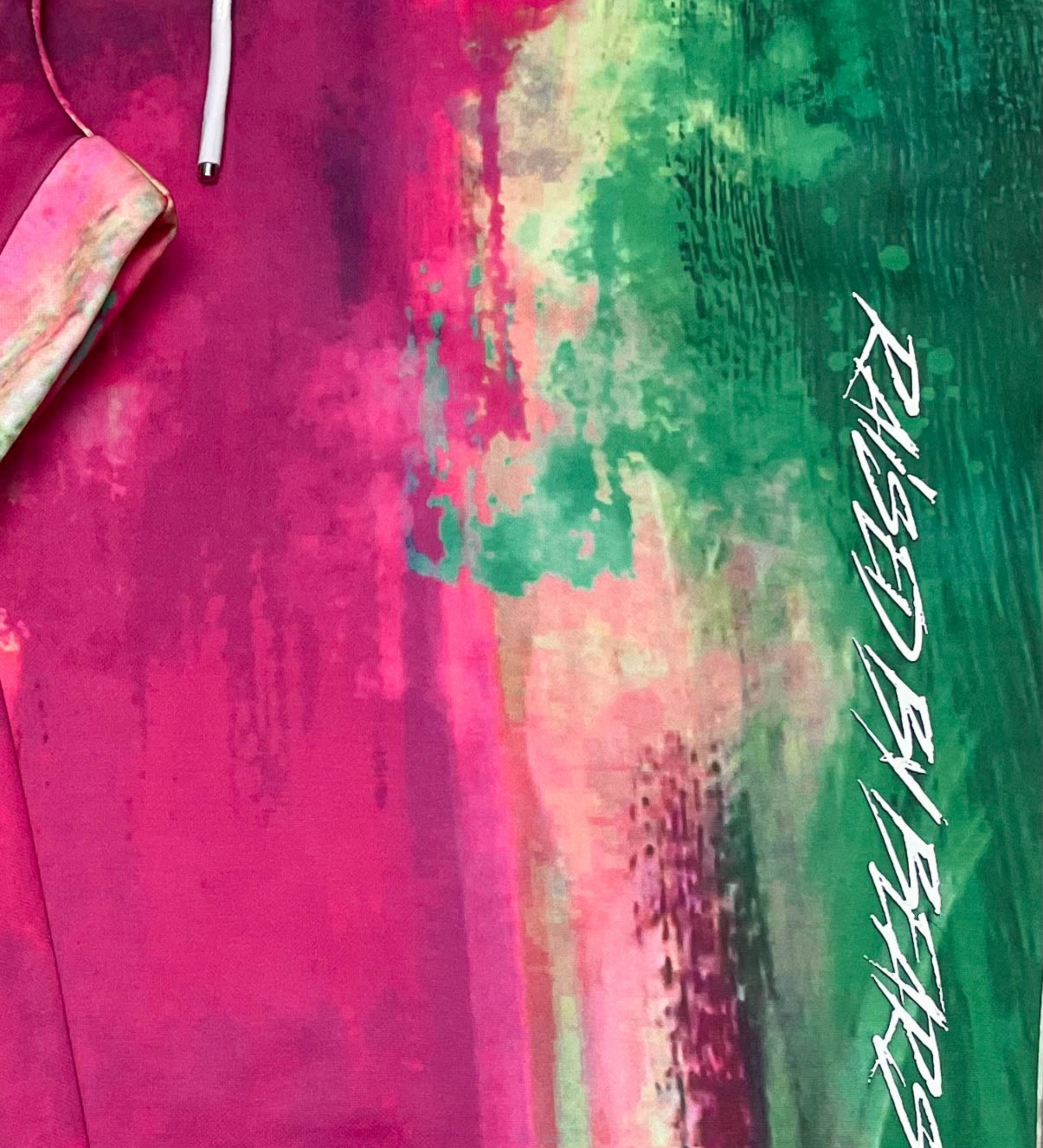 Raised By Bears Poly Tie Dye Jogger Set - Civilized | Fuschia_14