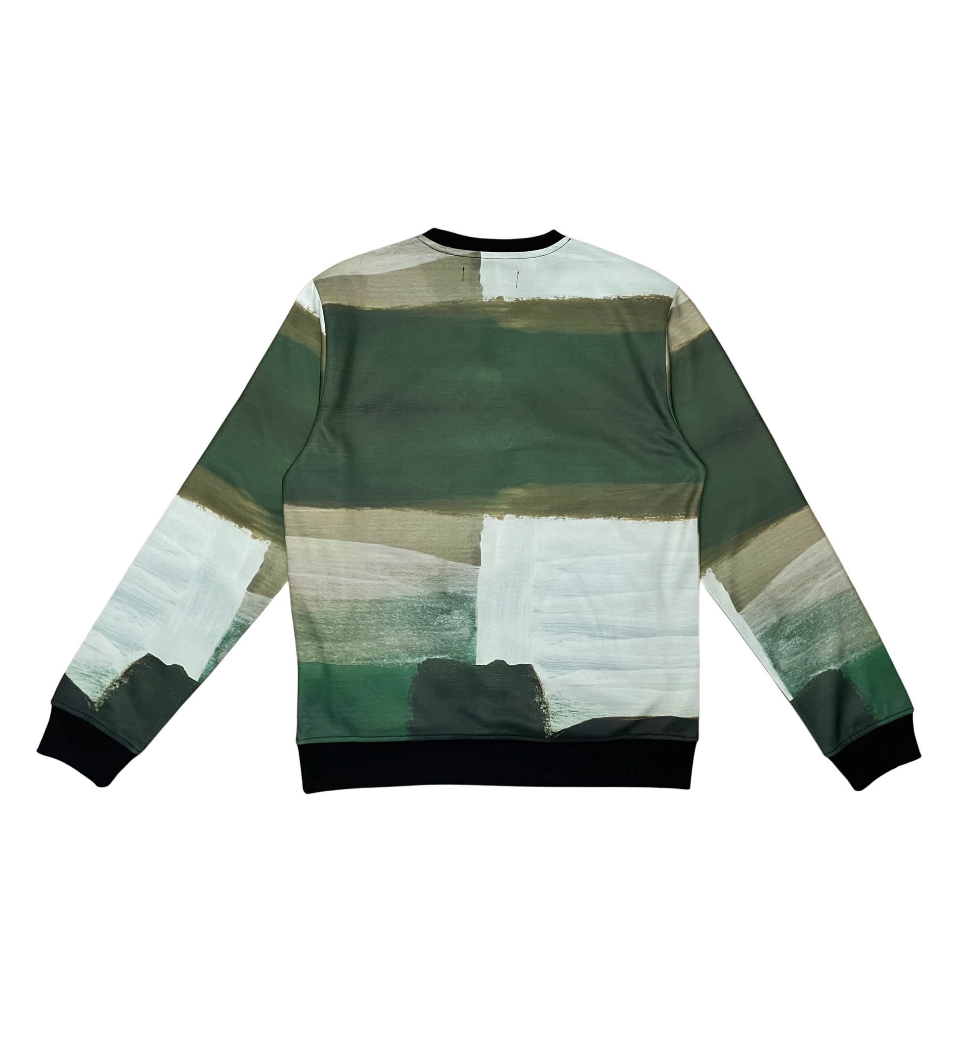 Icon Embroidered Poly Jersey Jogger Set - Green | Civilized _10