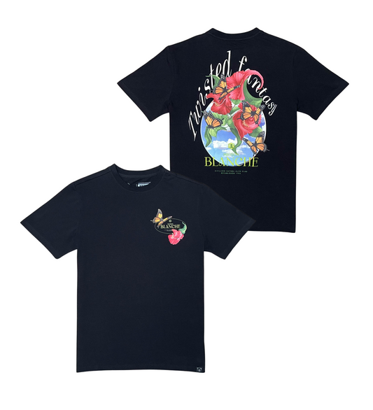 Butterfly roses tee