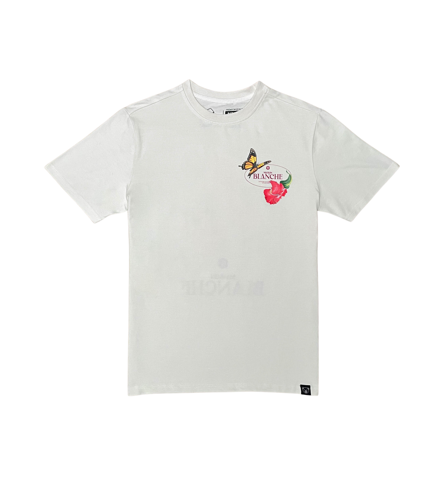 Butterfly roses tee