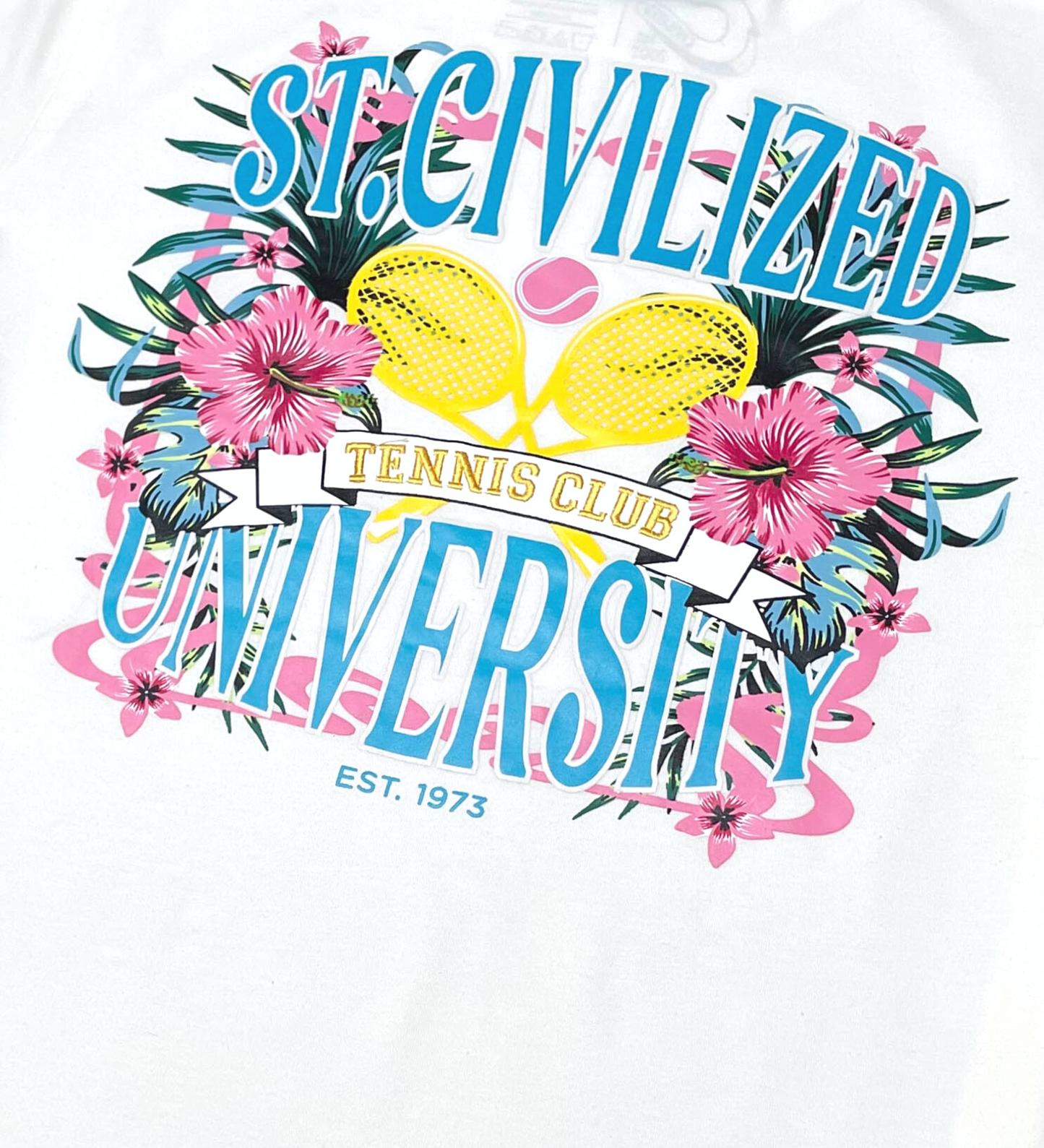 Tennis club university tee