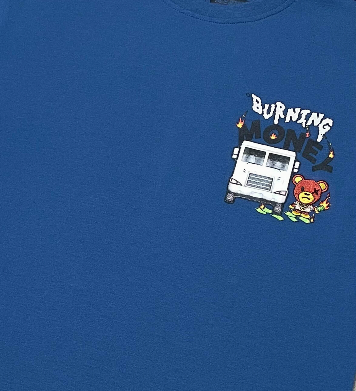 Burning money guap tee
