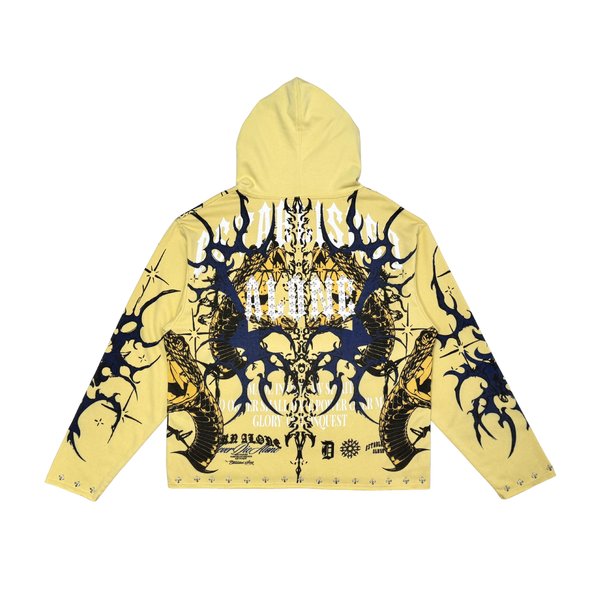 Established alone pull over hoodie by Dissorder, view 9