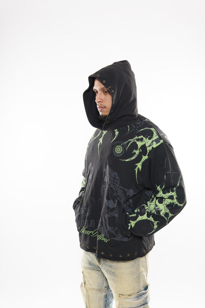 Established alone pull over hoodie