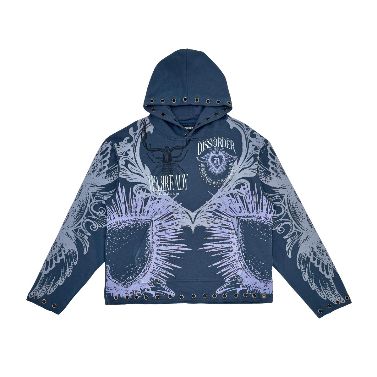 No order shall have power over me pull over hoodie