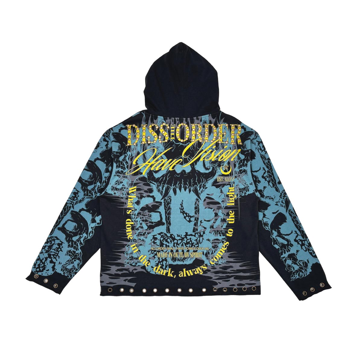 Have vision pull over hoodie Black by Dissorder - 4