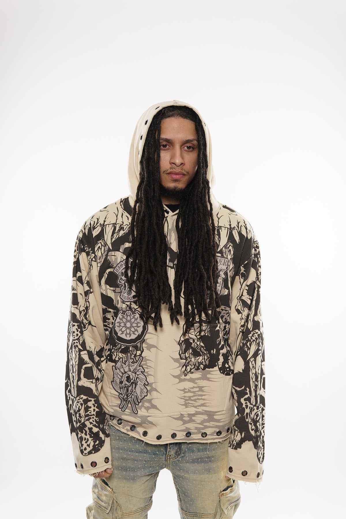 Have vision pull over hoodie by VIERICHEPARIS, view 4