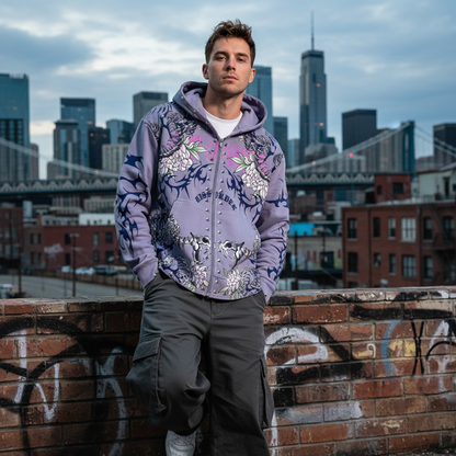 Diss the order zip up hoodie by Dissorder - 4