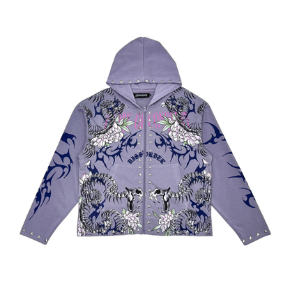 Diss the order zip up hoodie by Dissorder - 1