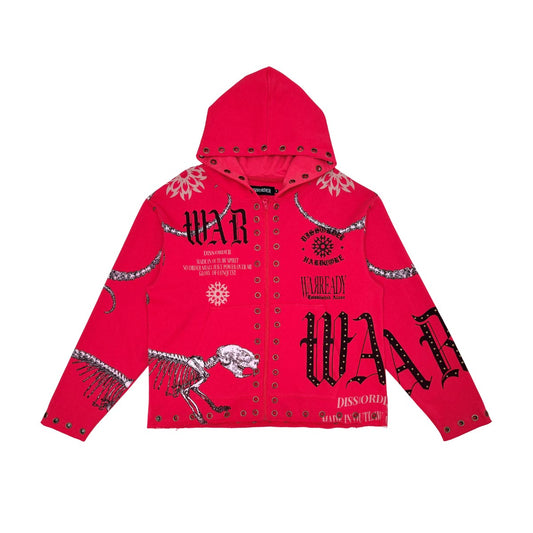 Glory of conquest zip up hoodie