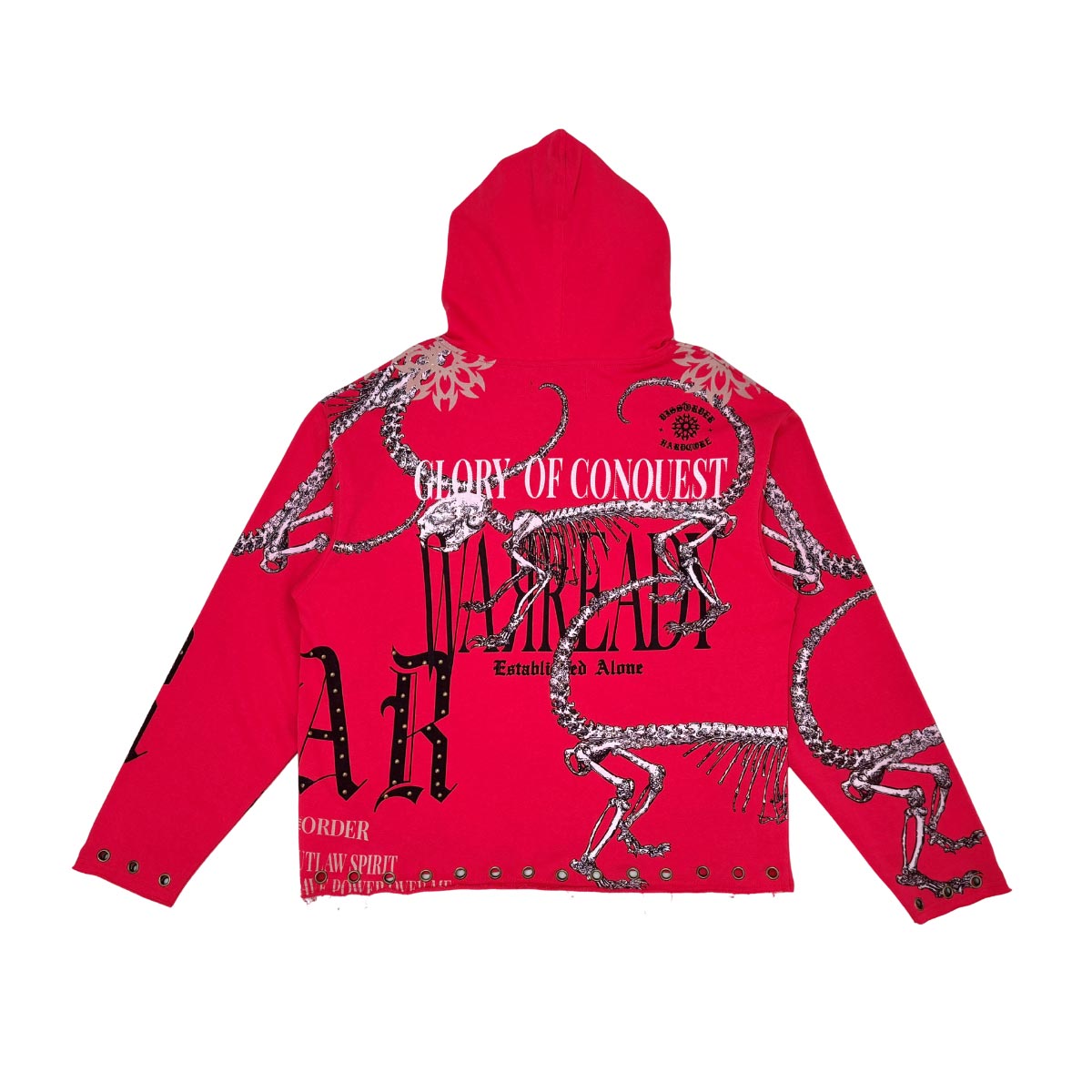 Glory of conquest zip up hoodie by VIERICHEPARIS, view 3