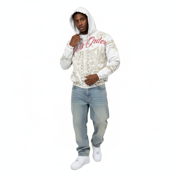 Diss the order zip up hoodie by Dissorder - 4