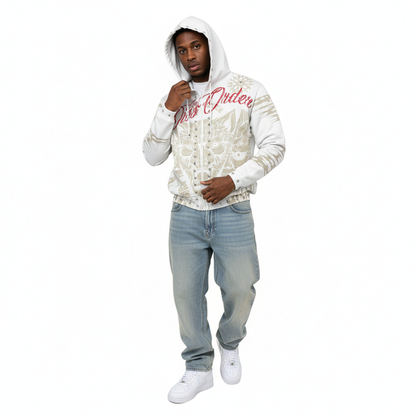 Diss the order zip up hoodie by Dissorder - 4