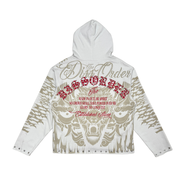 Diss the order zip up hoodie by Dissorder - 2