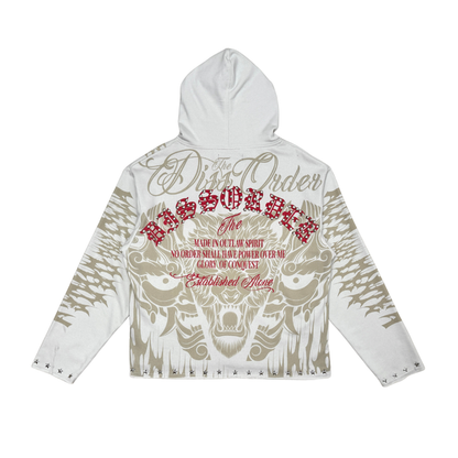 Diss the order zip up hoodie by Dissorder - 2