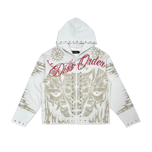 Diss the order zip up hoodie by Dissorder - 1