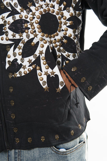 Diss the order zip up hoodie Black by Dissorder - 2