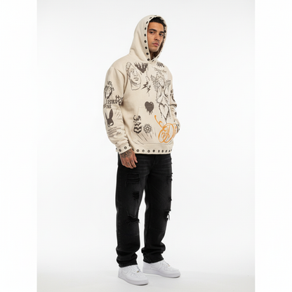 Diss the order pull over hoodie by Dissorder - 4