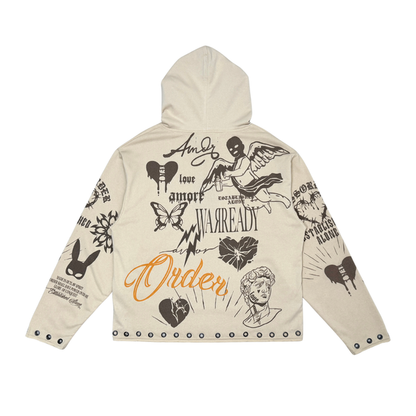 Diss the order pull over hoodie by Dissorder - 2