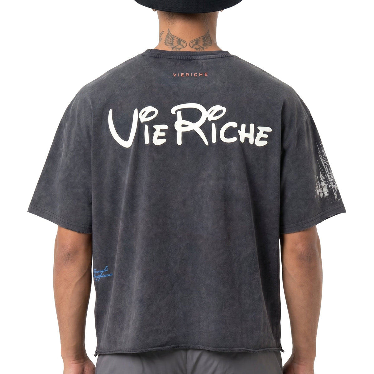 Dwd dark tee by Vie+Riche, view 2