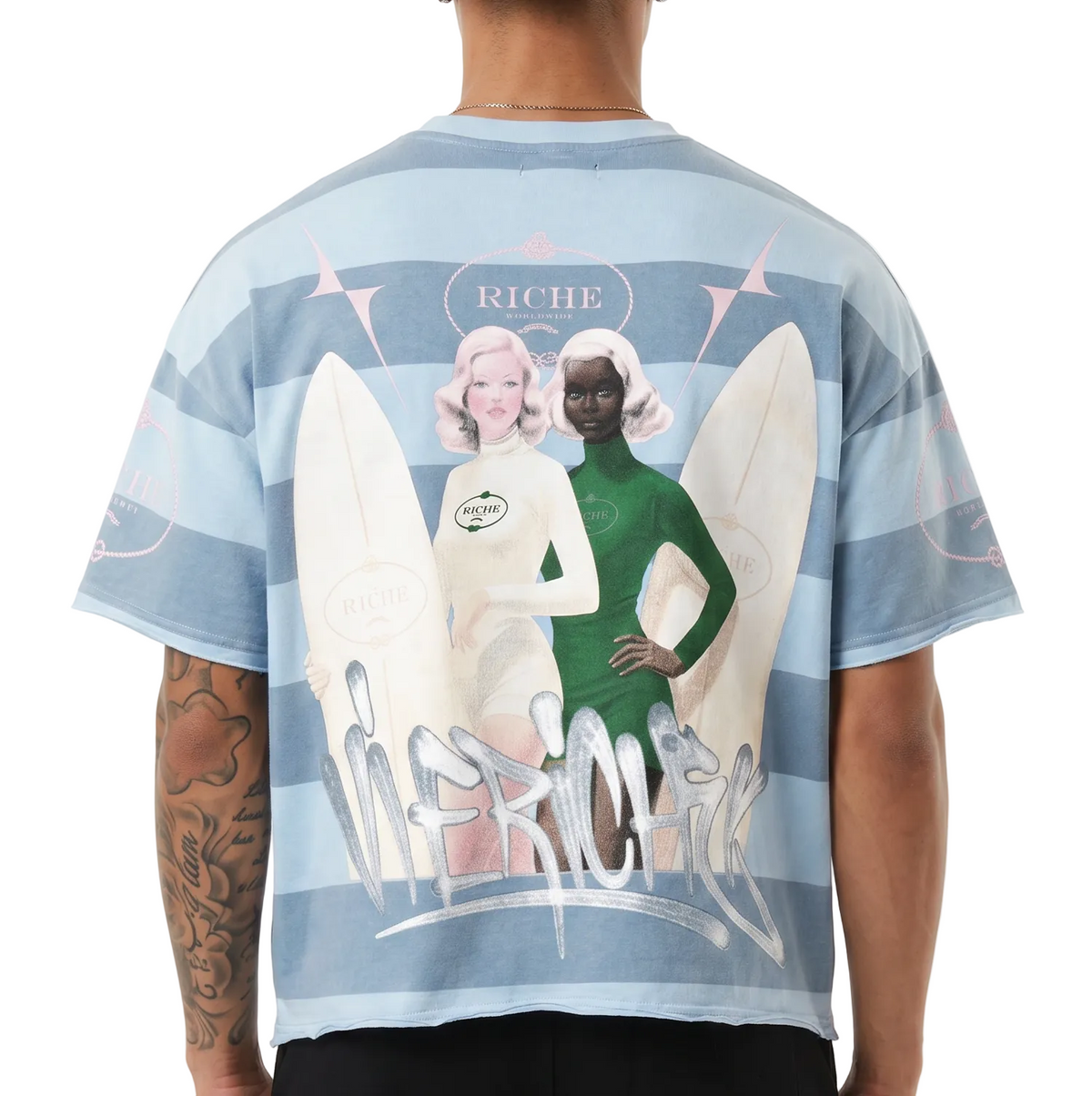 Striped future tee by Vie+Riche, view 2