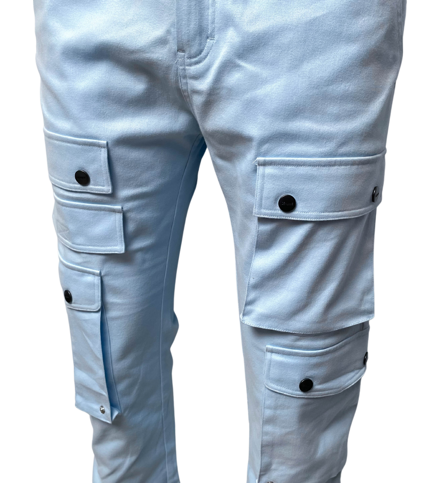 Genuine Stack Fit Twill Pants  - Black | Genuine _4