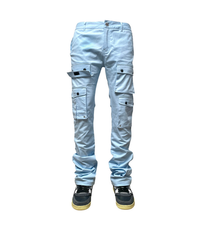 Genuine Stack Fit Twill Pants  - Black | Genuine _3