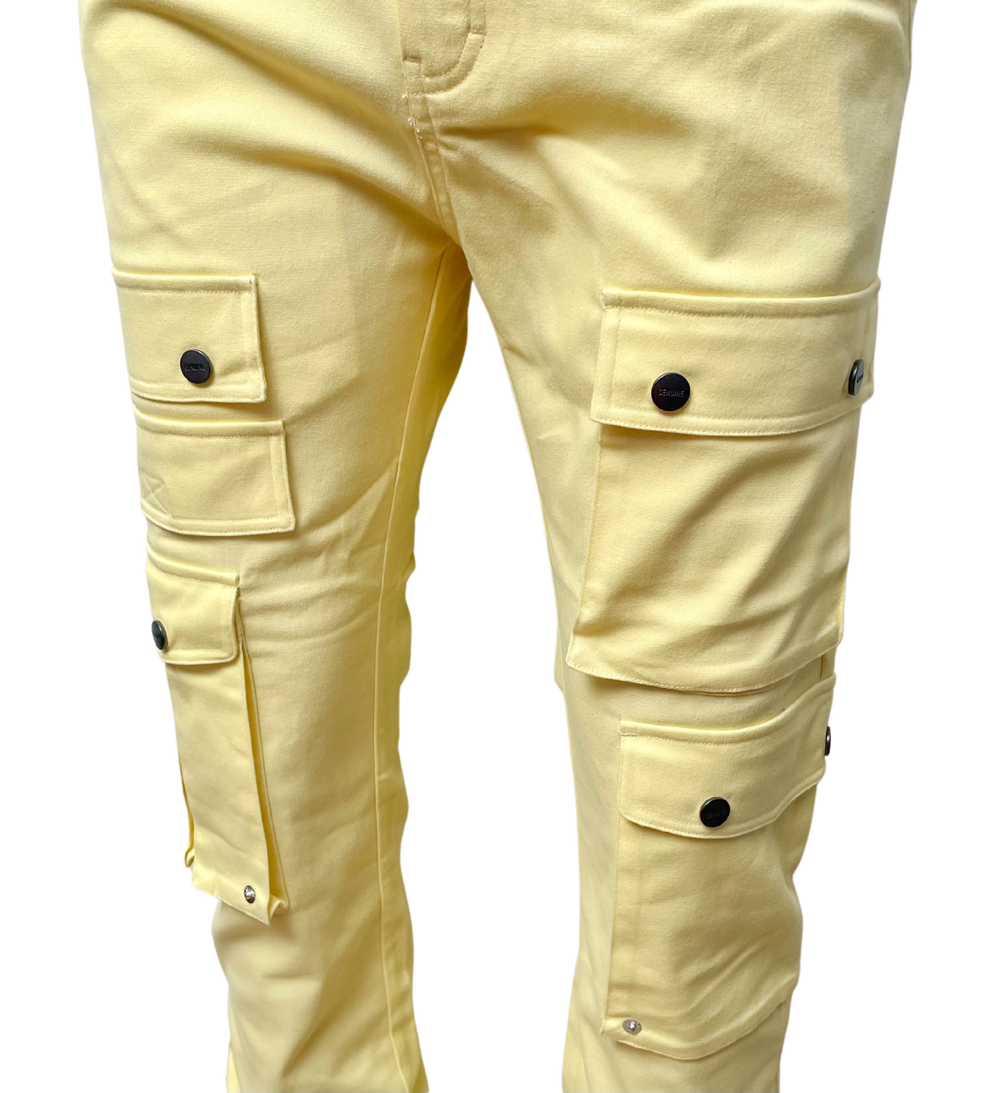 Genuine Stack Fit Twill Pants  - Cloud | Genuine _6