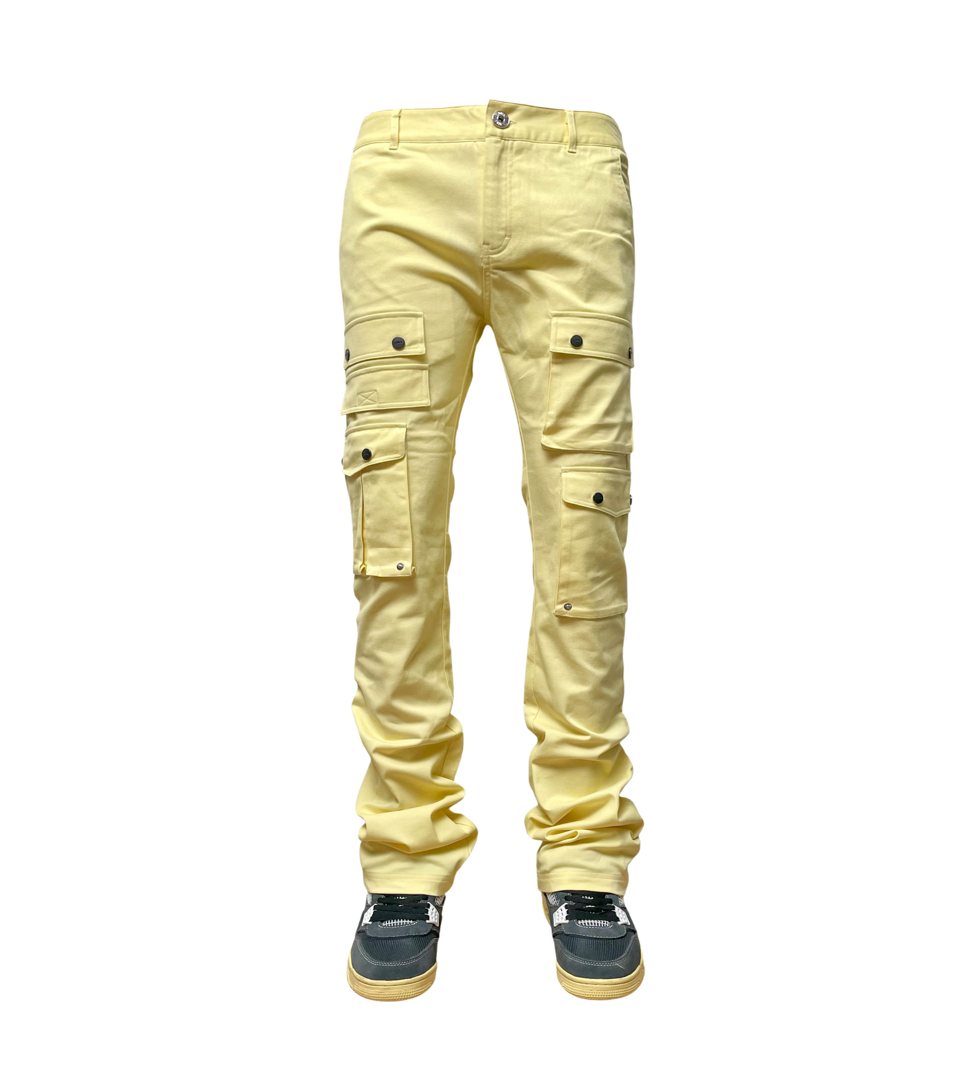 Genuine Stack Fit Twill Pants  - Black | Genuine _5