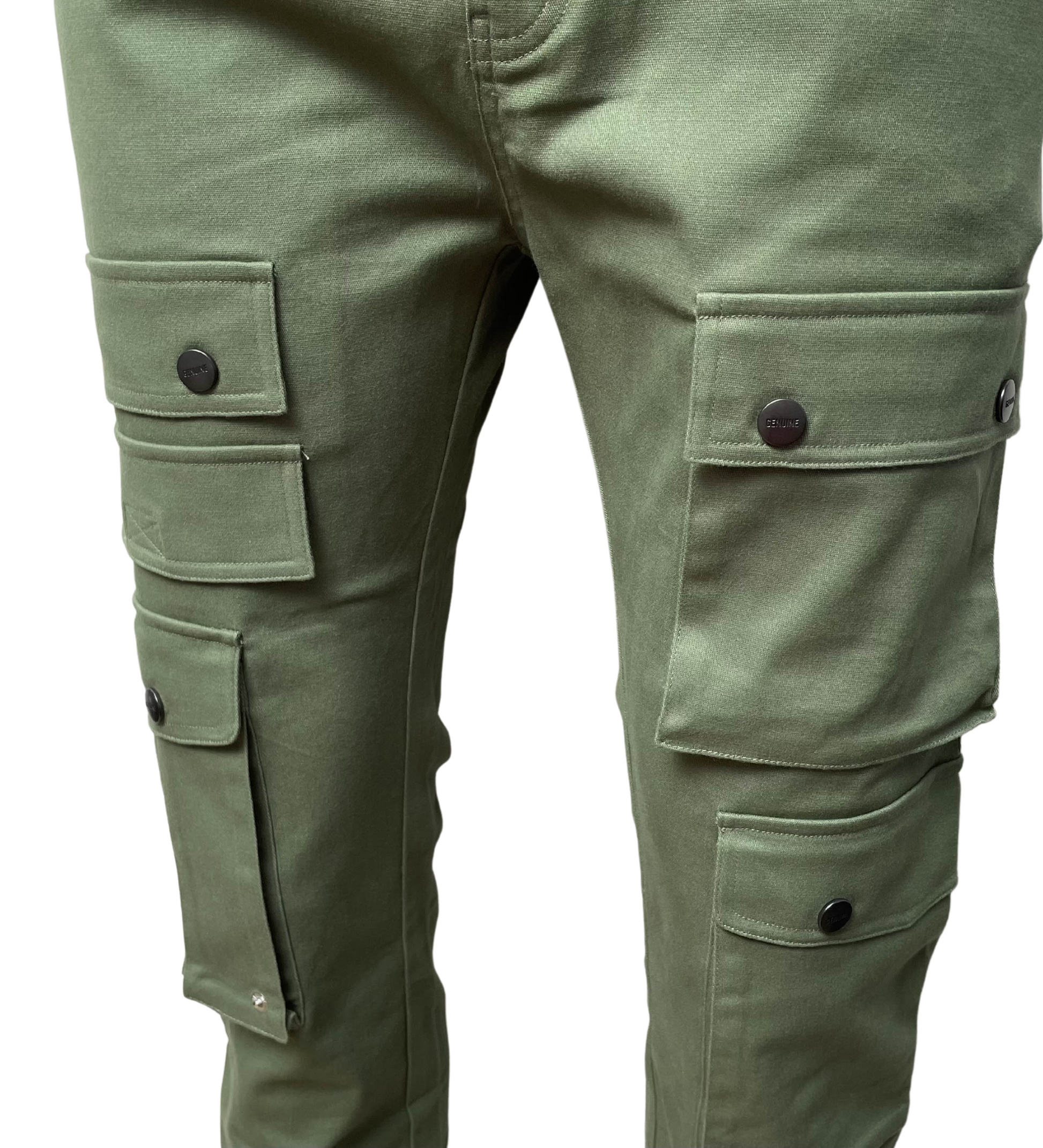 Genuine Stack Fit Twill Pants  - Cloud | Genuine _10