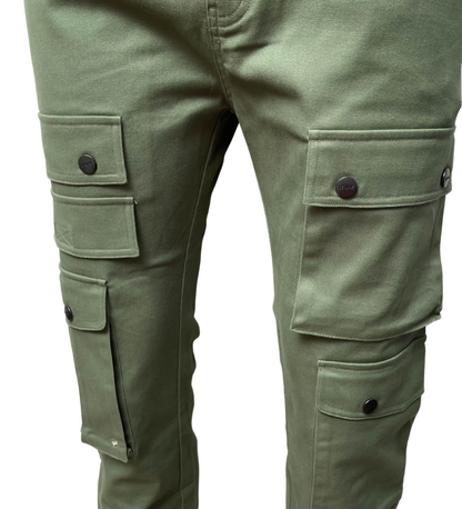 Genuine Stack Fit Twill Pants  - Cloud | Genuine _10