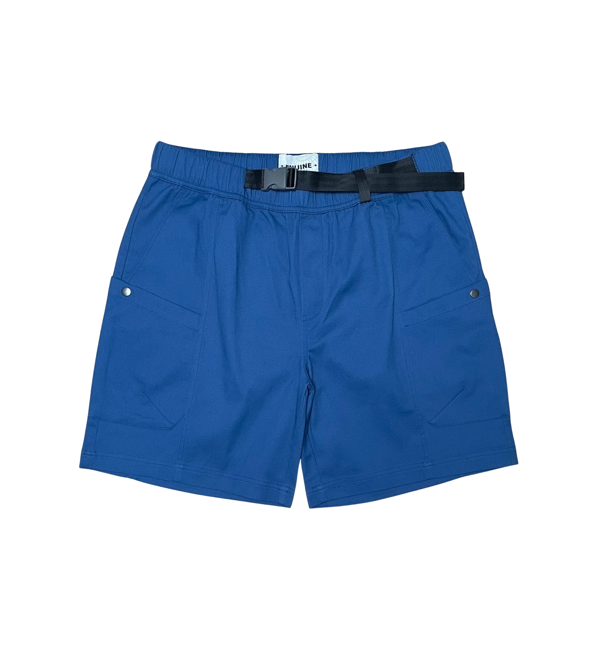 Genuine Clip-On Twill Shorts	 Vintage Blue 1