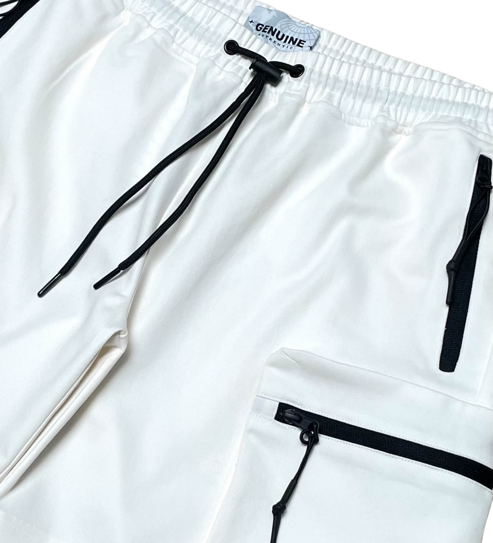 Genuine Pull-on cargo Twill Shorts	 Off White 3
