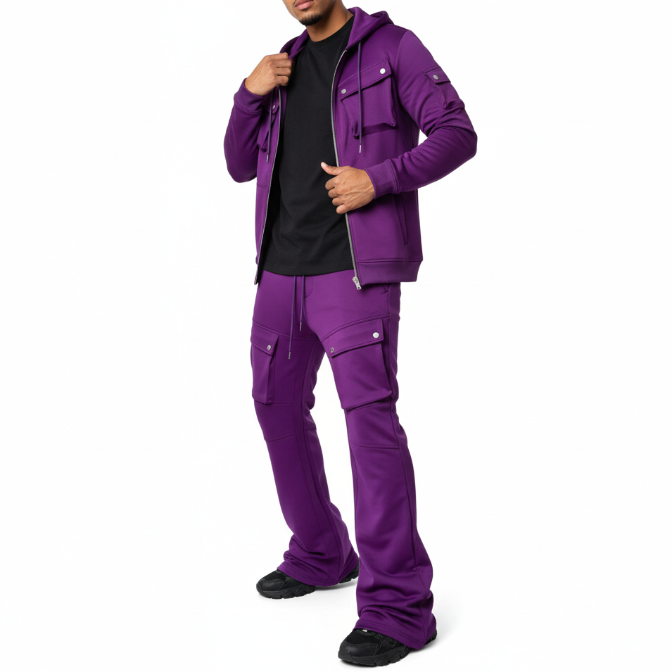 Tricot Track Suit Set by Genuine, view 7