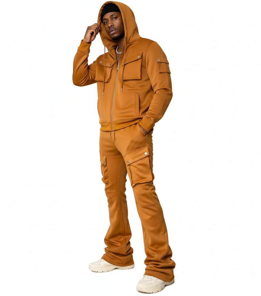 Tricot Track Suit Set By Genuine-3