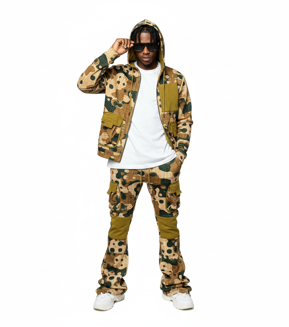 Camouflage Track Suit by Genuine, view 6
