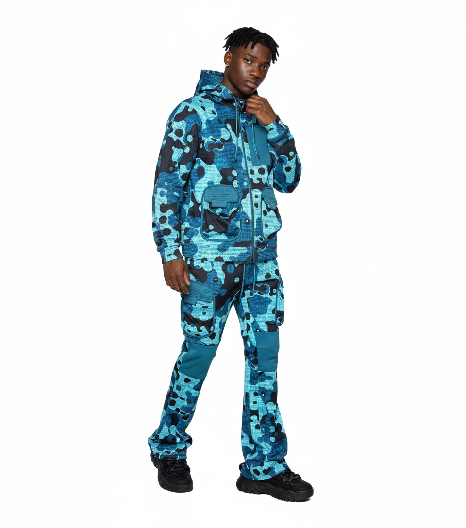 Camouflage Track Suit by Genuine, view 7