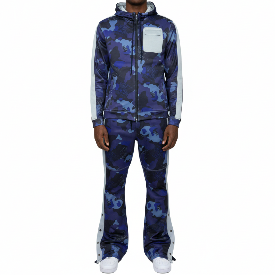 Two Tone Como track Suit By Genuine-1